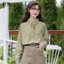 Áo sơ mi nữ dài tay phong cách mới, thiết kế sang trọng, style ngọt ngào Pháp