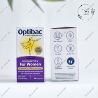 [Công Ty] Men Vi Sinh Optibac Tím Phụ Khoa Cho Phụ Nữ Của Anh (Optibac tím)