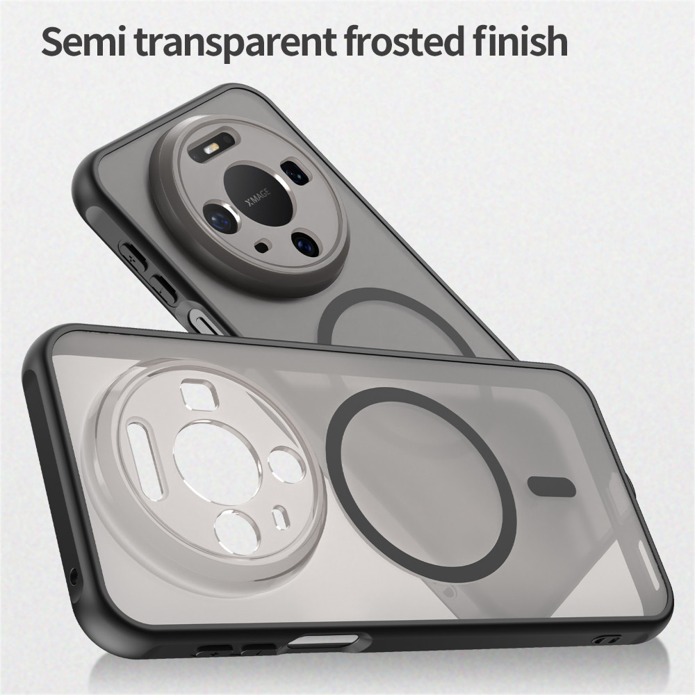 Ốp Điện Thoại Từ Tính Trong Suốt Mờ Cho Huawei Mate 80 70 60 Pro Max Pura 80 70 Ultra Pro Honor 400 Pro Skin Feel Four-Corner Chống Rơi Nút Bảo Vệ Vỏ Thời Trang