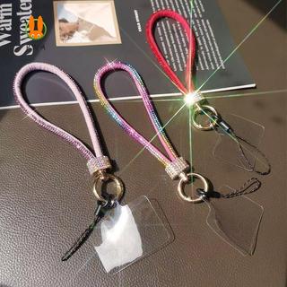 Bộ 3 Dây Đeo Điện Thoại Kim Cương Giả - Dây Buộc Kim Cương Bling Charm Cho Điện Thoại Di Động