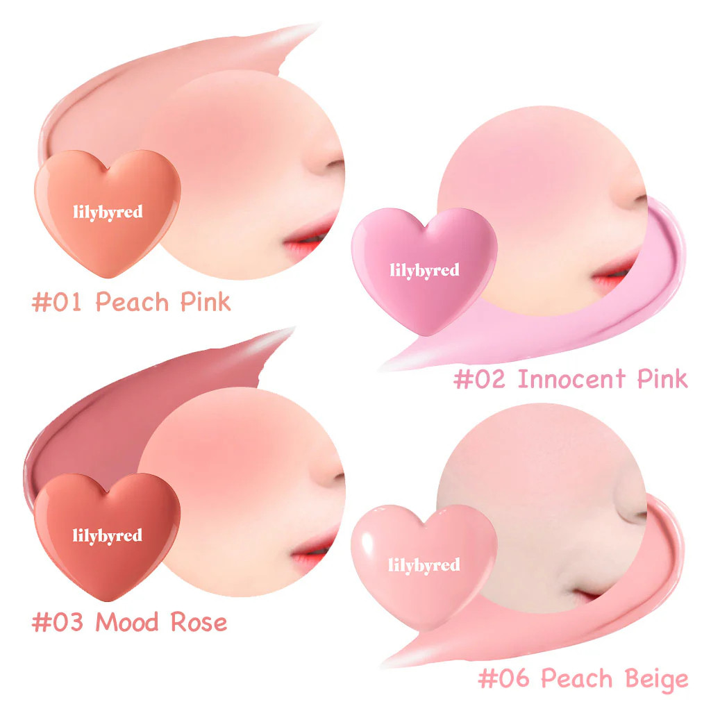 Lilybyred Cheek & Lip Cream - Đem Lại Vẻ Đẹp Tự Nhiên, Mịn Màng Và Căng Mọng