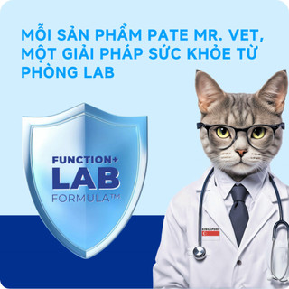Thức Ăn Cho Mèo MRVET Dạng Lon 400G Tiêu Hóa, Sáng Mắt, Mượt Lông
