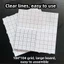 FUHUIOT Cầu Chì Hạt Pegboards, 104x104 Chân DIY Perler Hạt Bảng, Chất Lượng Cao Chịu Nhiệt 2.6mm Hạt Vuông Hama Hạt Ban Trẻ Em Thủ Công