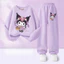 Bộ áo và quần trẻ em Kuromi My Melody nhẹ hoạt hình dễ thương hai mảnh