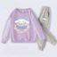 Cinnamoroll Bé Gái Áo Sơ Mi Và Bộ Jogger Mùa Thu Mới Hợp Thời Trang Quần Áo Hai Mảnh