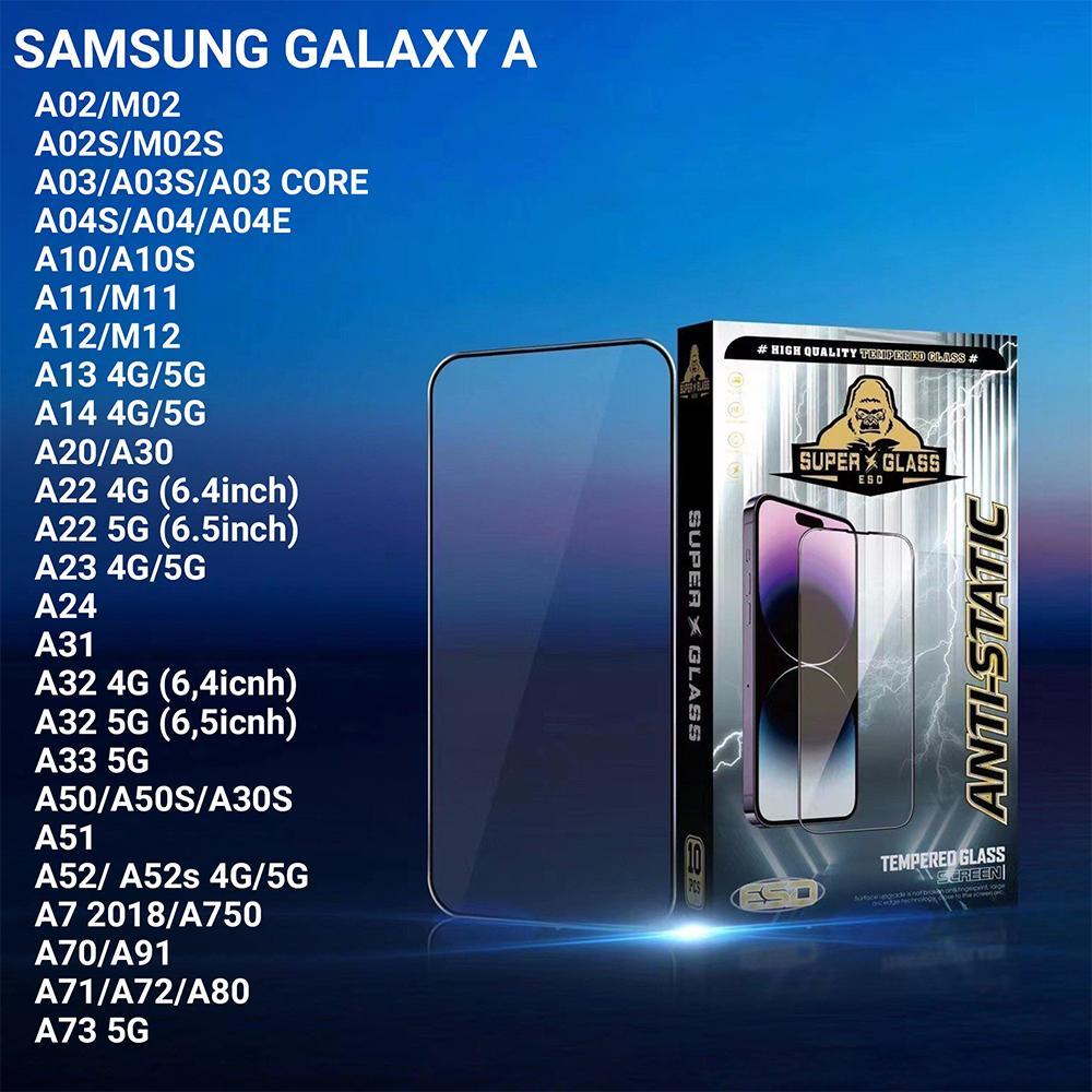 Kính cường lực dùng cho Samsung A33, A73, A53 5G  full màn | Miếng dán bảo vệ màn hình ss galaxy