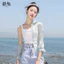 Mutu CamisoleSlim-fit Trắng Cho Nữ, Phong Cách Mới Mùa Hè