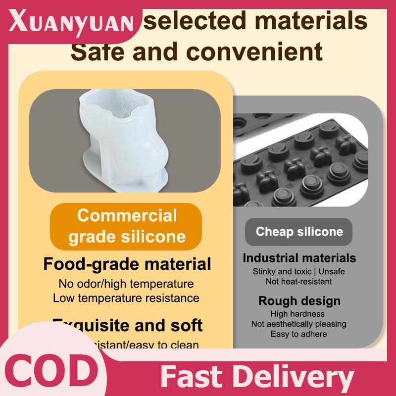 XUAN Hoạt Hình Hình Ngựa Silicone Bánh Mousse Khuôn Ngựa Thiết Kế Lập Thể Tết Nguyên Đán DIY Trang Trí Món Tráng Miệng Dụng Cụ Làm VN