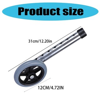 Universal Walker Wheel,Walker Wheel Replacement Rollator Accessories Gifts
