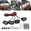 Gamchiano RC RC Đèn Pha Dự Phòng Phụ Kiện Cho SCX10 90046 1 / 10 DIY Phần Sở Thích Mô Hình Xe Ô Tô DIY Sửa Đổi Xe
