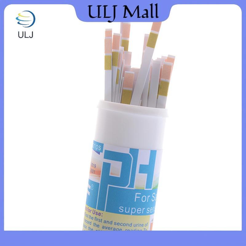 ULJ 150 Dải giấy kiểm tra ph đóng chai phạm vi ph 4.5-9.0 cho chỉ báo nước tiểu và nước bọt.