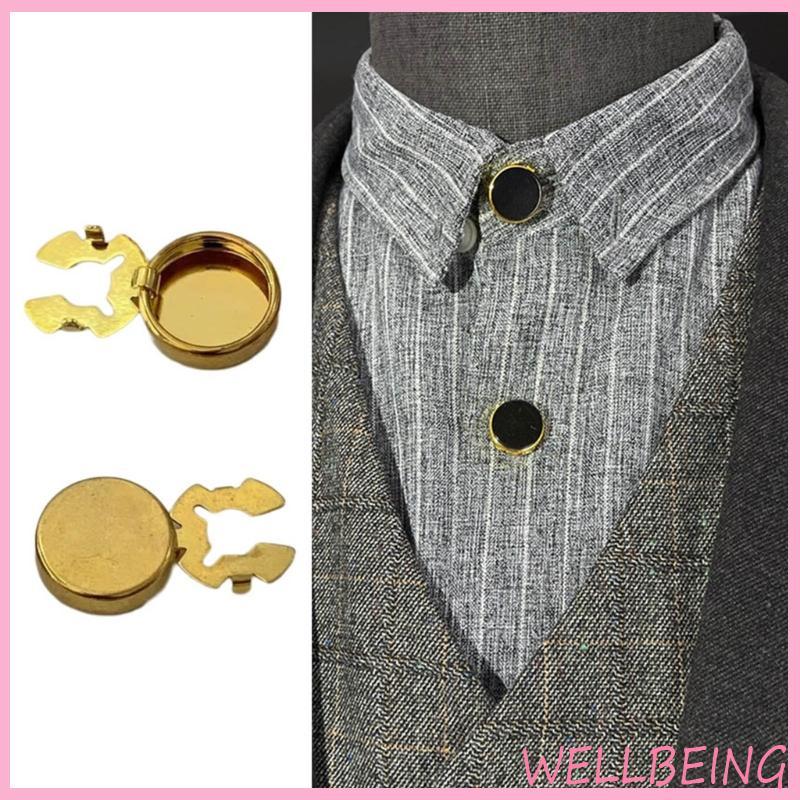 Đồng Thau Tròn Wellb 10 chiếc - Cuff Liên Kết Trang Trọng Cho Ảnh