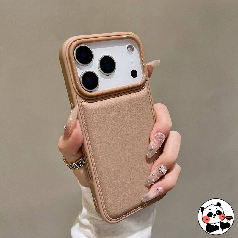 Ốp Điện Thoại Da PU Bulge Cho IQOO Z10 Z9 Turbo + Pro Z7i Neo 11 10 9 9S 8 Pro Plus U3 U3X 5G 4G Ốp Lưng Dễ Thương Màu Kẹo Đơn Giản Lớn Lên Chống Rơi Vỏ Mềm
