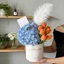 Treeling Hộp Trắng Bình Hoa Thanh Lịch Hoa Tròn Xô Trang Trí Nhà Cửa