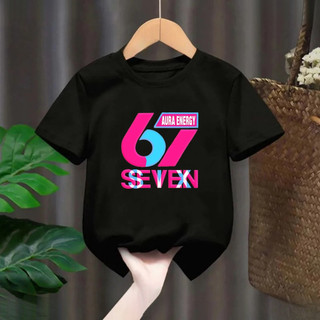Trẻ em Brainrot Six Seven 67 Phim hoạt hình Tee Số vui nhộn In hình Áo sơ mi mùa hè thông thường