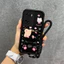 Ốp Lưng 3 Trong 1 Cho OPPO A6X 5G A6S 4G A6 4G Reno 15 15F 15 PRO MAX 5G Vỏ Điện Thoại Vỏ Mềm Thiết Kế Mới Thẩm Mỹ Gương Trang Điểm Mèo Dễ Thương Có Giá Đỡ & Dây Buộc Cho Bé Gái JTDTMZJ01