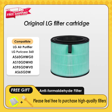 Thay thế Tương thích cho máy lọc không khí cho LG Puricare 360 HIT, Phụ kiện máy lọc không khí lọc HEPA HEPA & Carbon H13 AS60GHWG0 / AS60GHCG0 / as10gdsh0 / as10gdh0 / as65gdh0 / as65gdh0 / as65gdsh