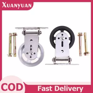 Hệ thống nâng treo tường dành cho phòng gym, tự lắp ráp với lưới và cáp yên tĩnh, bánh xe - VN
