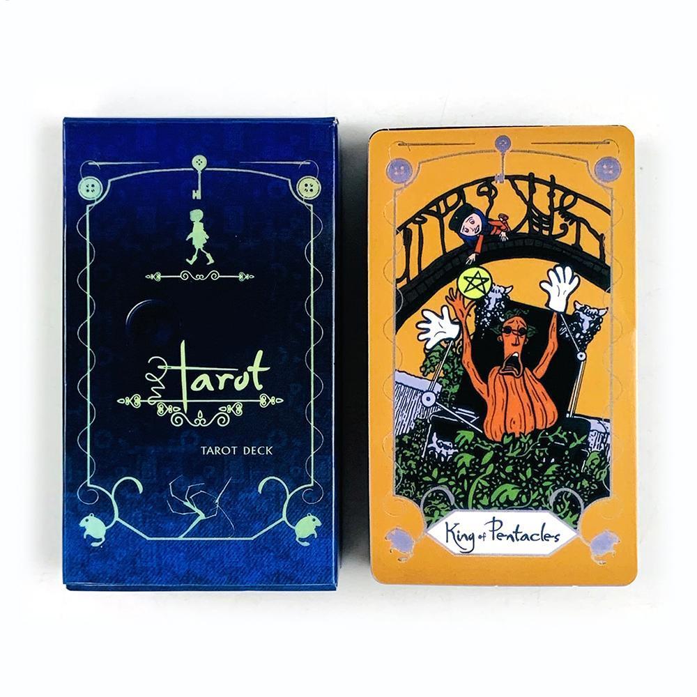 Tarot KHÁC 78 Lá Bài Tarot Dựa Trên Hệ Thống Rider Chìa Khóa Mở Cửa Đến Thế Giới Coraline saixit2vn