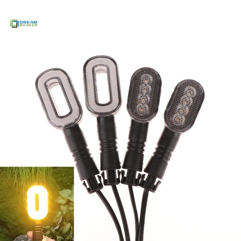 [Dream Weaver] 2 Đèn hậu còi báo rẽ xe đạp 36V / 48V / 60V / 72V Đèn cảnh báo đèn xe đạp ngoài trời cho bộ phận xe tay ga xe máy ga mới