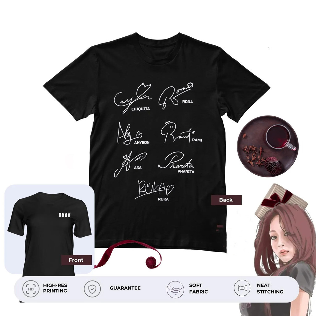 Áo Thun BabyMonster Ahyeon Asa Ruka - Đồng Phục Fandom K-Pop