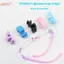 HFSHY Trẻ Em Kính Silicon Chân Kính Kính Cánh Tay Chống Trơn Trượt Chụp Kính Mắt Cánh Tay Thay Thế Nhiều Màu Kính Silicon Chân VN