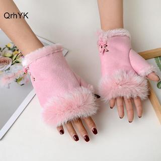 Nữ Mitten Mềm Mại Ấm Áp Cho Mùa Đông - Bảo Vệ Tốt Làn Da Khi Ra Đường