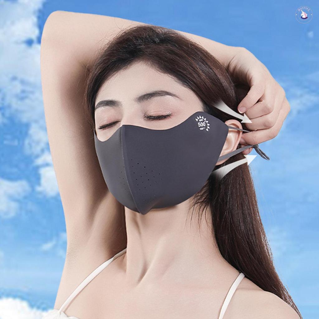 Mặt nạ UV Ice Silk thời trang dành cho người lớn, bảo vệ làn da mặt khỏi ánh nắng