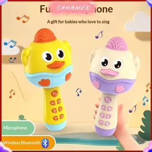 CANAMEK Micro Trẻ Em Có Loa Karaoke Đồ Chơi Trẻ Em Hát Micro Trẻ Em Có CSF