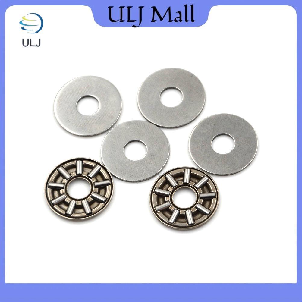 ULJ 2 bộ AXK0619 Vòng bi lăn kim lực đẩy có hai vòng đệm 6mm x 19mm x 2mm.