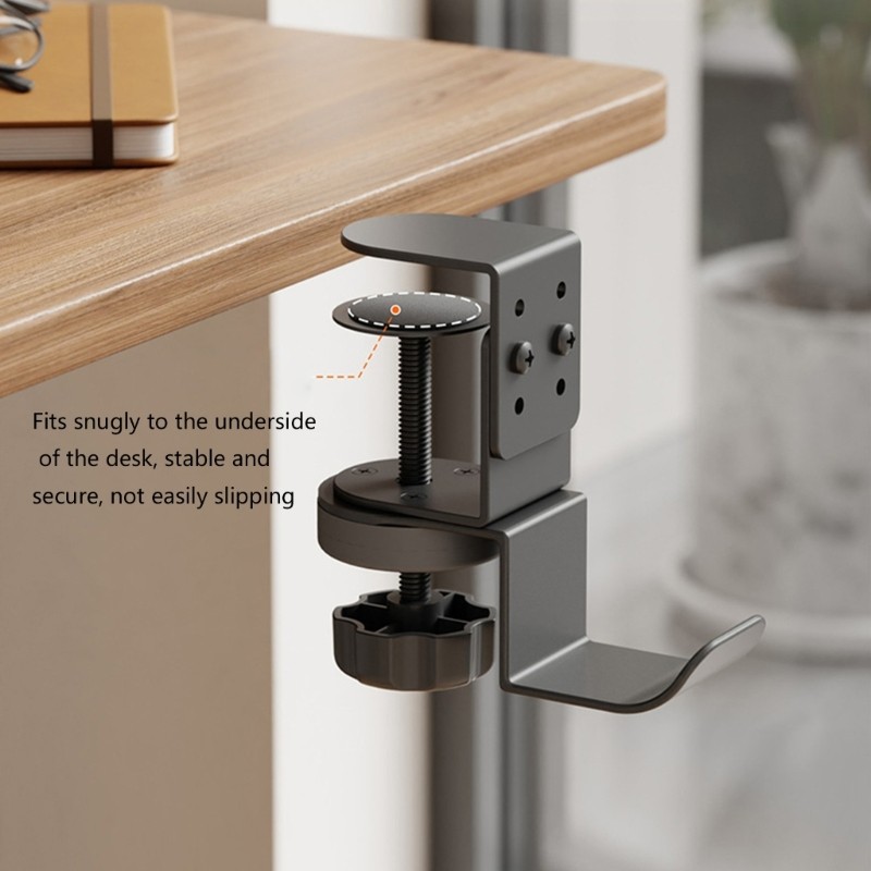 Star Under Table Mounting Bracket Giá đỡ tai nghe để lưu trữ thiết bị âm nhạc Giá đỡ chìa khóa
