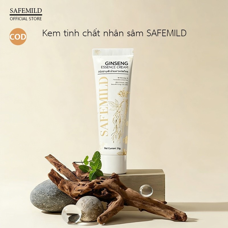 Kem dưỡng da nhân sâm SAFEMILD chính hãng,công thức 3 trong 1 giúp dưỡng ẩm, phục hồi và làm sáng da