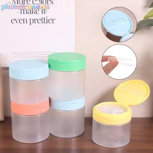 Khung Ảnh 1 Chiếc 250 / 300 / 350ml Tẩy Trang Bông Kem Nắp Lọ Sữa Dưỡng Thể Tẩy Tế Bào Chết Bình Đựng Mỹ Phẩm Du Lịch Chai Di Động VN