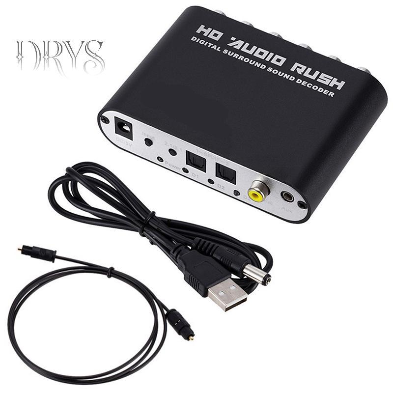 (TFT) 5.1 Audio Gear AC-3 Bộ chuyển đổi âm thanh kỹ thuật số LPCM sang Bộ giải mã âm thanh kỹ thuật số MỚI