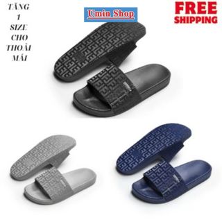 Dép Nam Nữ mã 1185 Quai Ngang Dép Đúc Siêu Bền Nhựa Dẻo Êm Chân Đế Chống Trượt