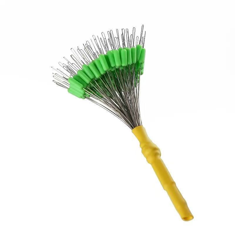 Không Gian Đậu Hình Trụ từ Silicone Trong Suốt Màu Xanh, Thiết Kế Chắc Chắn