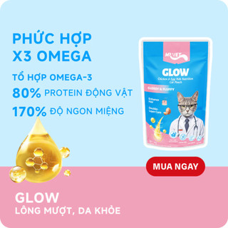 Pate Cho Mèo Mr. Vet Gói 70g Bổ Sung L-Lysine Và Omega 3 Hỗ Trợ Miễn Dịch