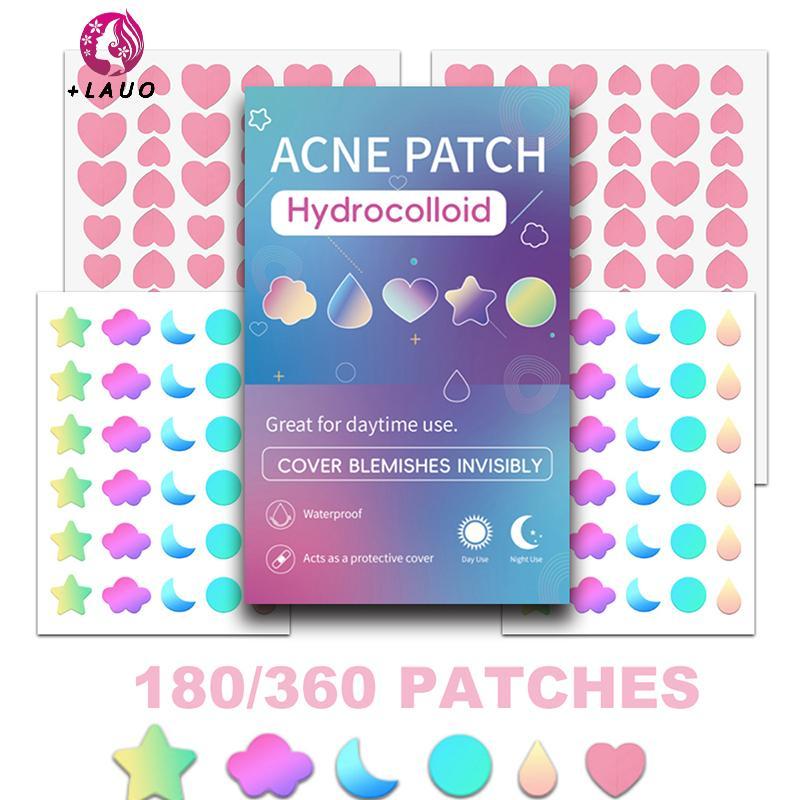 Springevenstar 180 / 360 Cái Acne Pimple Patch Stier Chống Thấm Nước Điều Hỗ trợ giảm mụn Mụn Công Cụ Tẩy Mụn Mặt nạ SkinCare Hidden Pimple Springevenstar