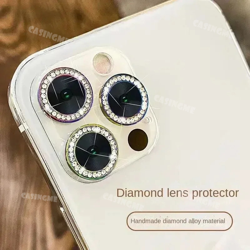 Infinix Smart 2026 Long Lanh Kim Cương Kim Cương Giả Bảo Vệ Ống Kính Máy Ảnh Cho Infinix Smart 20 Smart20 10 Plus Note 60 Pro Edge Mặt Sau Ống Kính Vòng Kim Loại Camera Kính Cường Lực Bảo Vệ