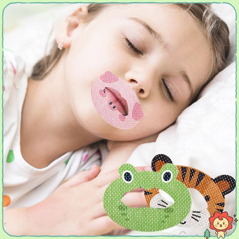 30 miếng dán chống ngáy cho trẻ em, điều chỉnh hơi thở, ngủ kín miệng, hỗ trợ thở êm khi ngủ