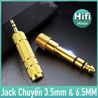 【COD】Jack chuyển đổi 3,5mm sang 6,5mm với chất liệu cao cấp, tiếp xúc tốt, mang lại chất âm trung thực và sống động.