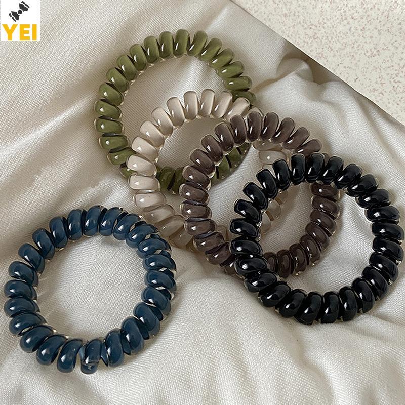 Dây buộc tóc chấm bi dừa nho, chất lượng cao Hàn Quốc - Tươi mới và đa năng