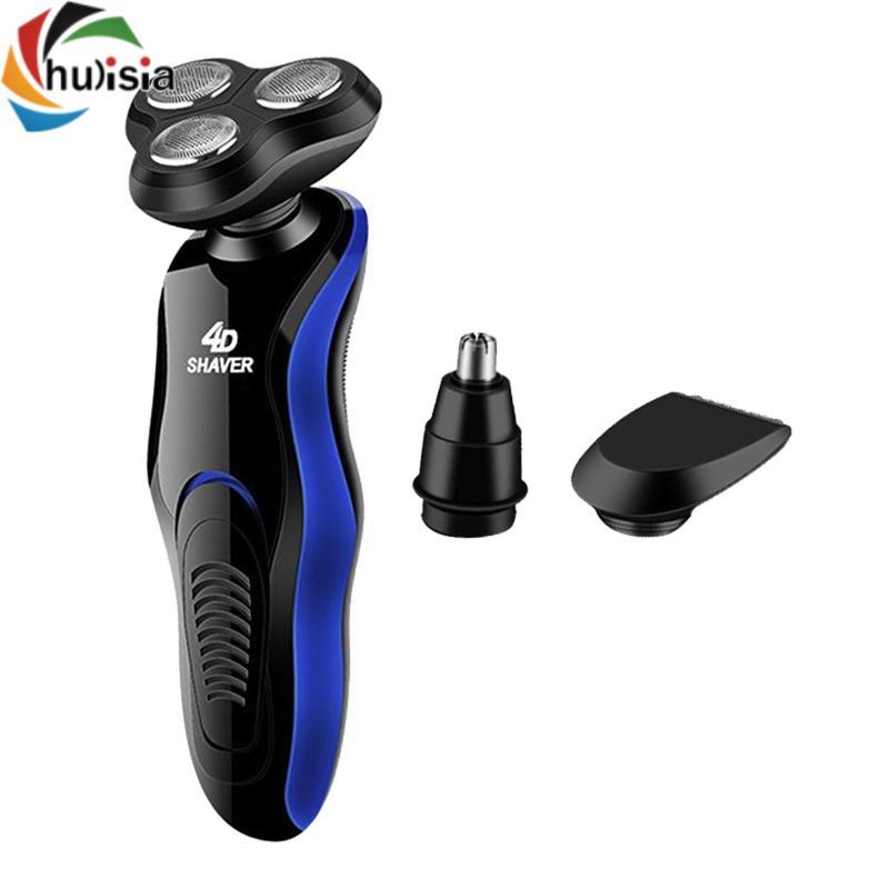 Máy cạo râu điện không dây USB 4D Máy cạo râu mặt ướt & khô cho