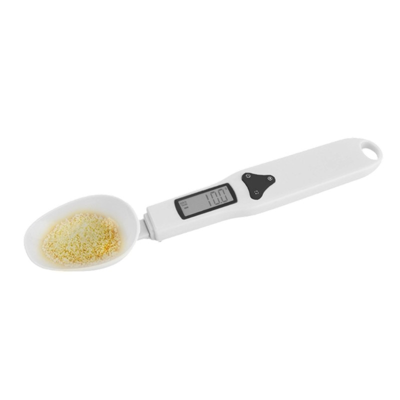 PCF * Cân nhà bếp di động 500g Thìa đo có độ chính xác 0 1g Và dễ đọc Màn hình LCD Lý tưởng cho du lịch và Campi
