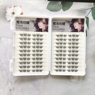 Lông mi giả 9-13mm C Curl - Lông mi sợi khối lượng hỗn hợp để mặc tiệc hàng ngày