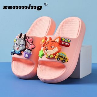 Dép lê Judy Nick cho bé - dép mềm chống trượt họa tiết hoạt hình đi trong nhà mùa hè