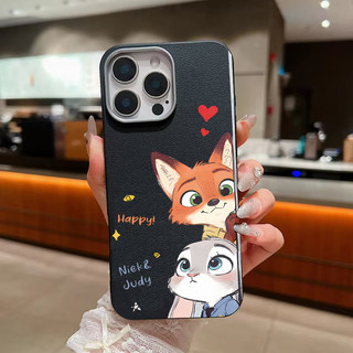 Ốp Điện Thoại Zootopia Jodie Judy Nick Cho Honor 400 200 Pro 200 90 Smart Honor 400 200 90 Lite 70 50 Magic 7 6 5 Lite Kết Cấu Da Chống Sốc TPU Silicone Cover