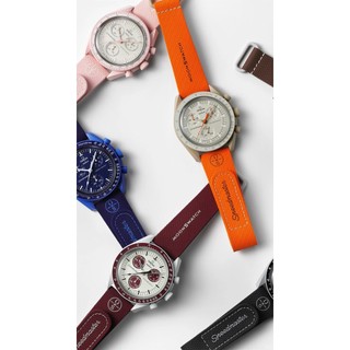 Thích hợp cho Omega X Swatch Moonswatch Dây đeo đồng hồ Velcro Cao su 20mm Dây đeo thay thế bền bỉ chống nước
