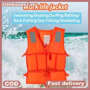 LittleLoves1 Áo Vest Bảo Vệ Khẩn Cấp Cho Lũ Lụt - Thích Hợp Người Lớn và Trẻ Em