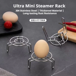 Lưới hấp siêu Mini 7cm bằng thép không gỉ Kích thước nhỏ Giá hấp sức khỏe Giá đỡ nước chậu